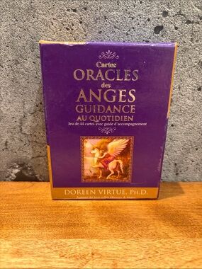 Oracles des Anges Guidance Cards by Doreen Virtue - Purple & Gold